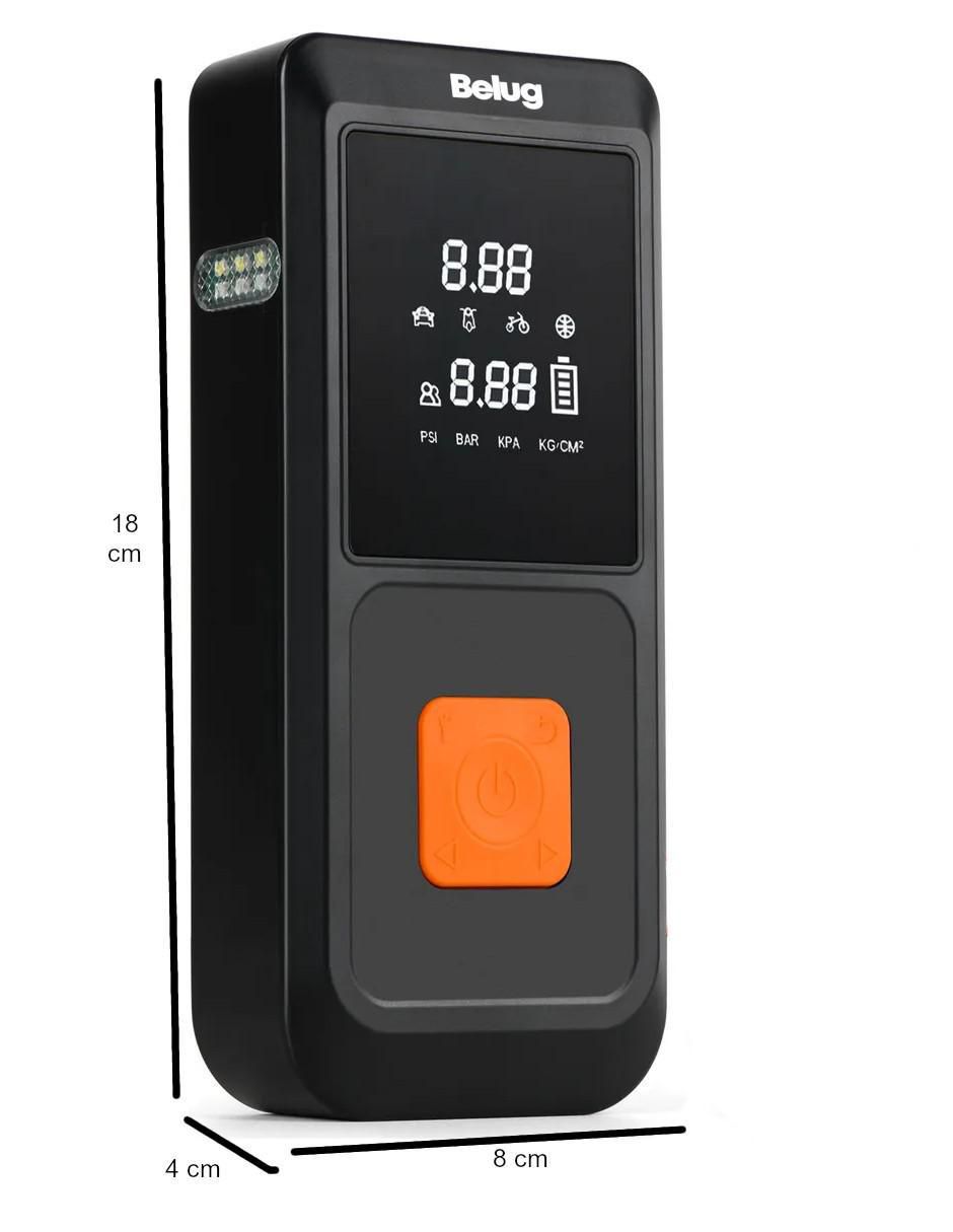 Estación de carga 3 en 1 de 100 W usb tipo c arrancador de batería multisusos 5