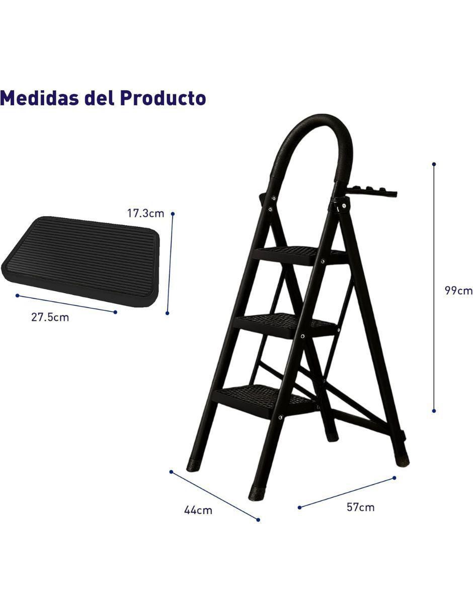 Escalera de tijera bluelander "de" mezcla de materiales