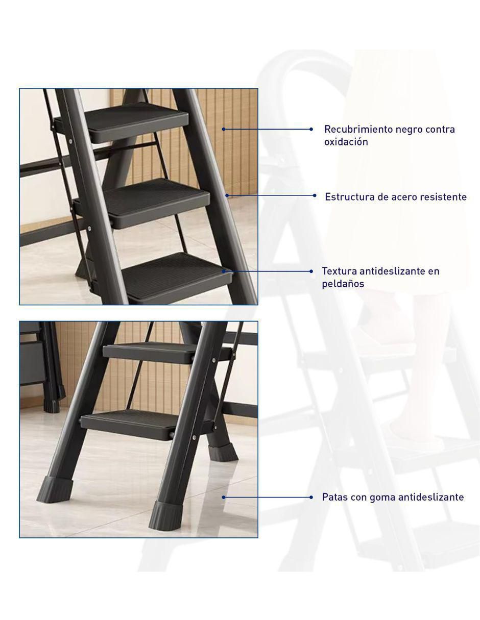 Escalera de tijera bluelander "de" mezcla de materiales