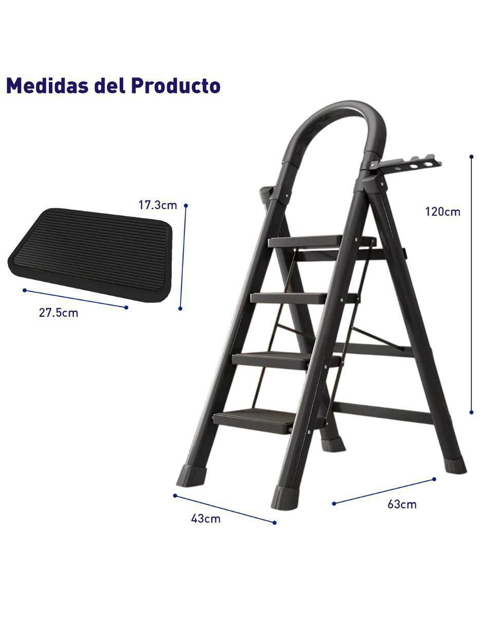 Escalera de tijera bluelander "de" mezcla de materiales