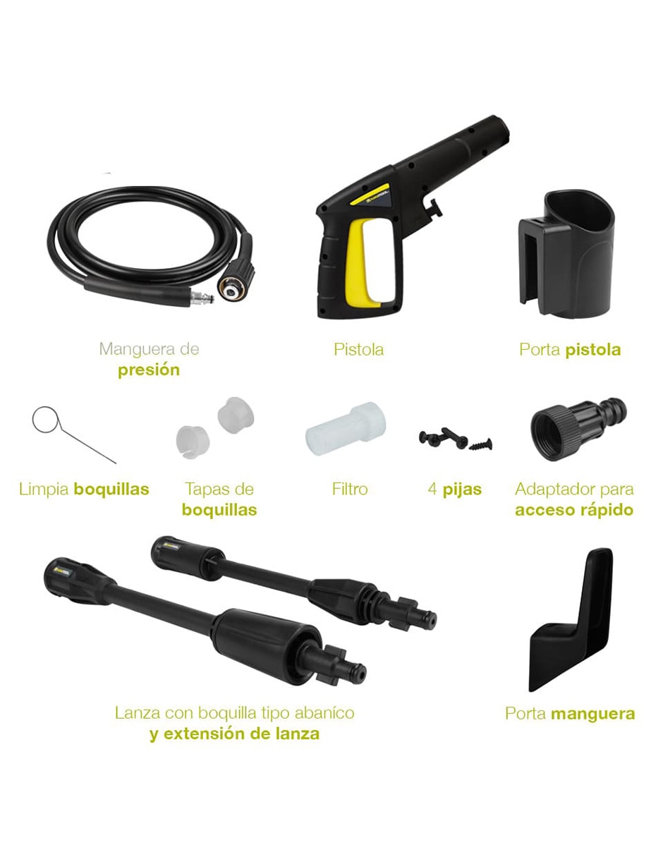 Hidrolavadora HIDRO-E-1500-MX 1500 psi 3