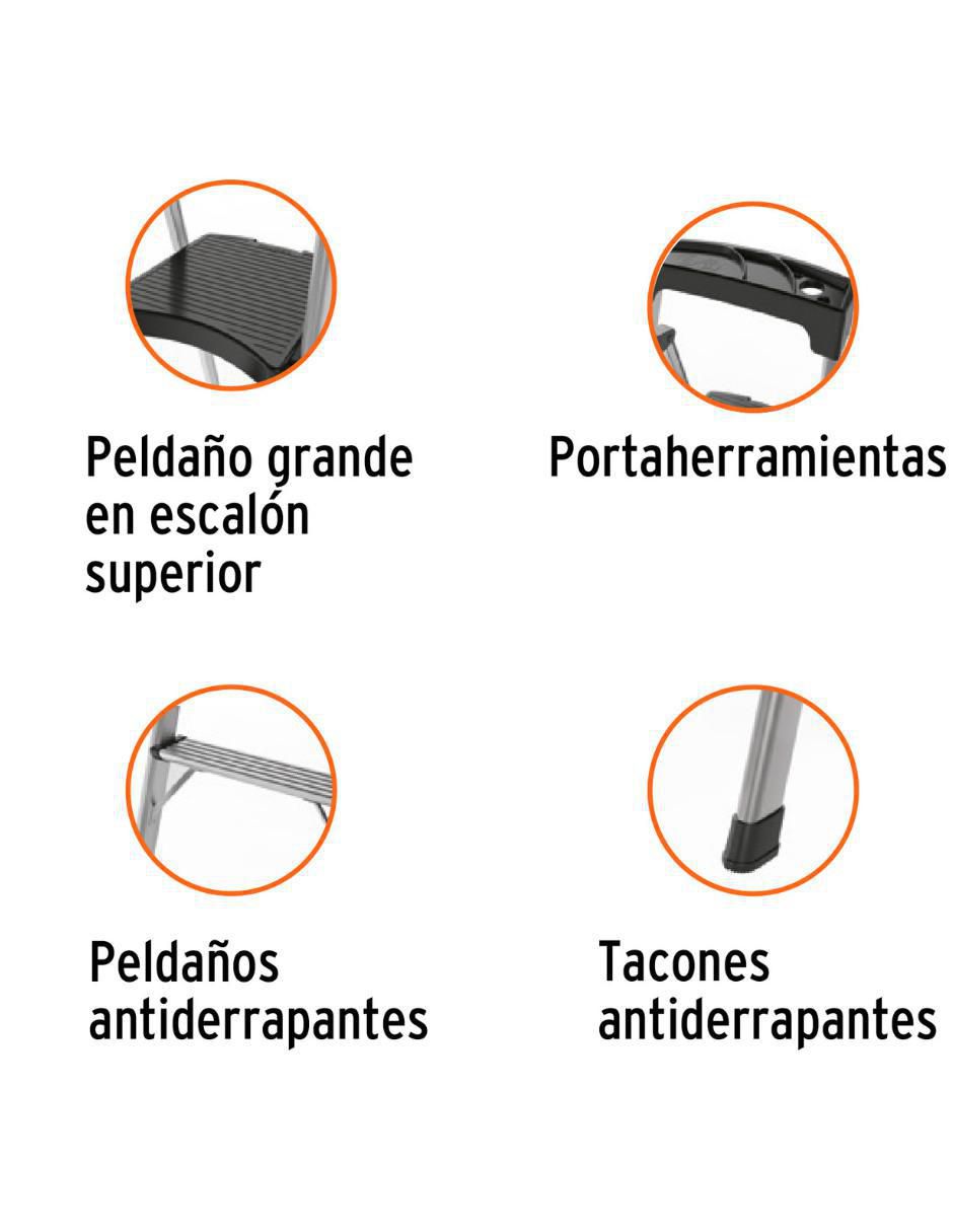 Escalera convertible de aluminio 3