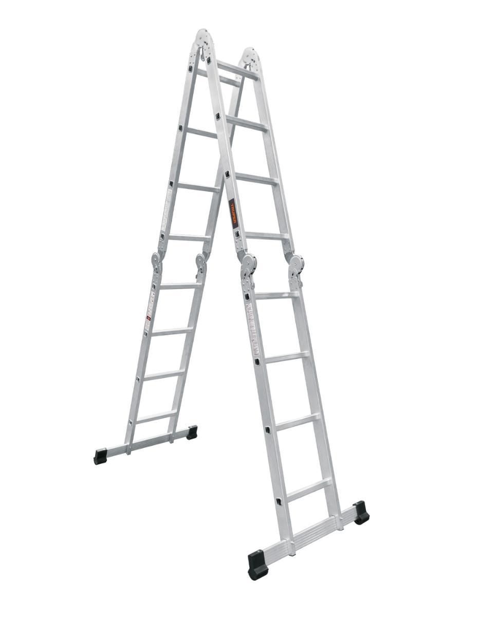 Escalera multipropósito de aluminio