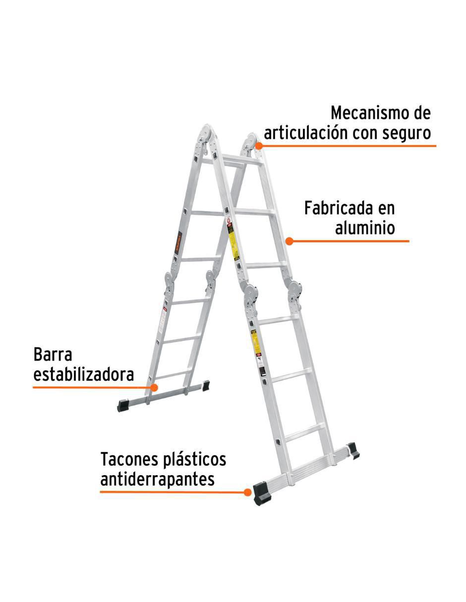 Escalera multipropósito de aluminio 2