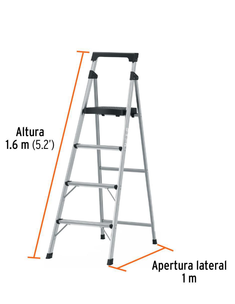 Escalera convertible de aluminio 4