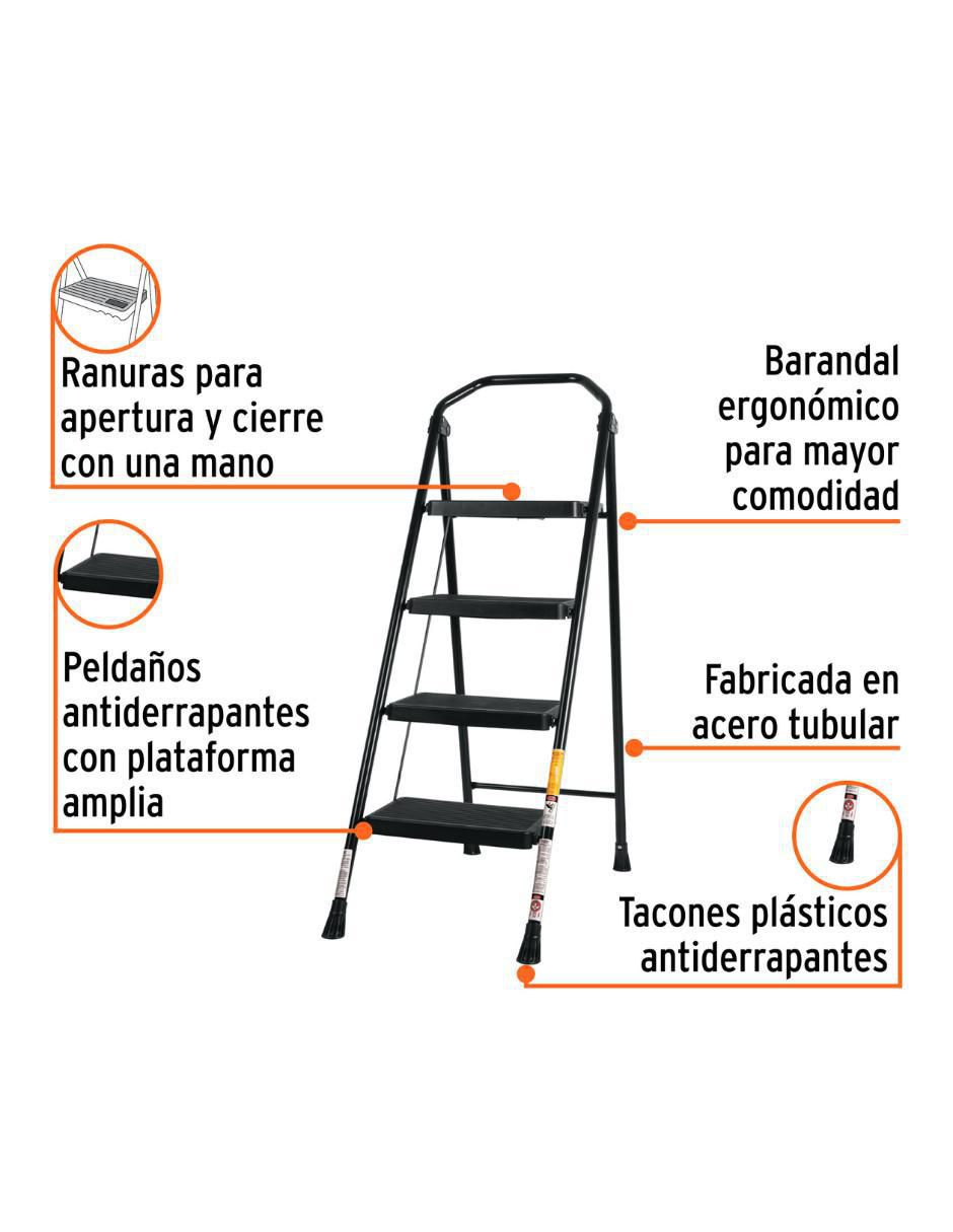 Escalera de tijera de acero 2