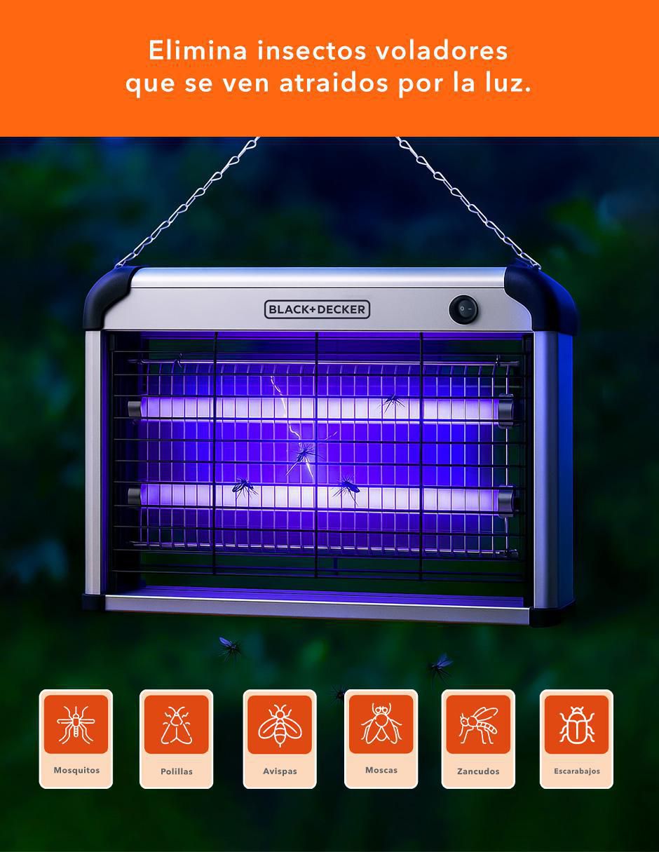 Lámpara led Exterminador 4