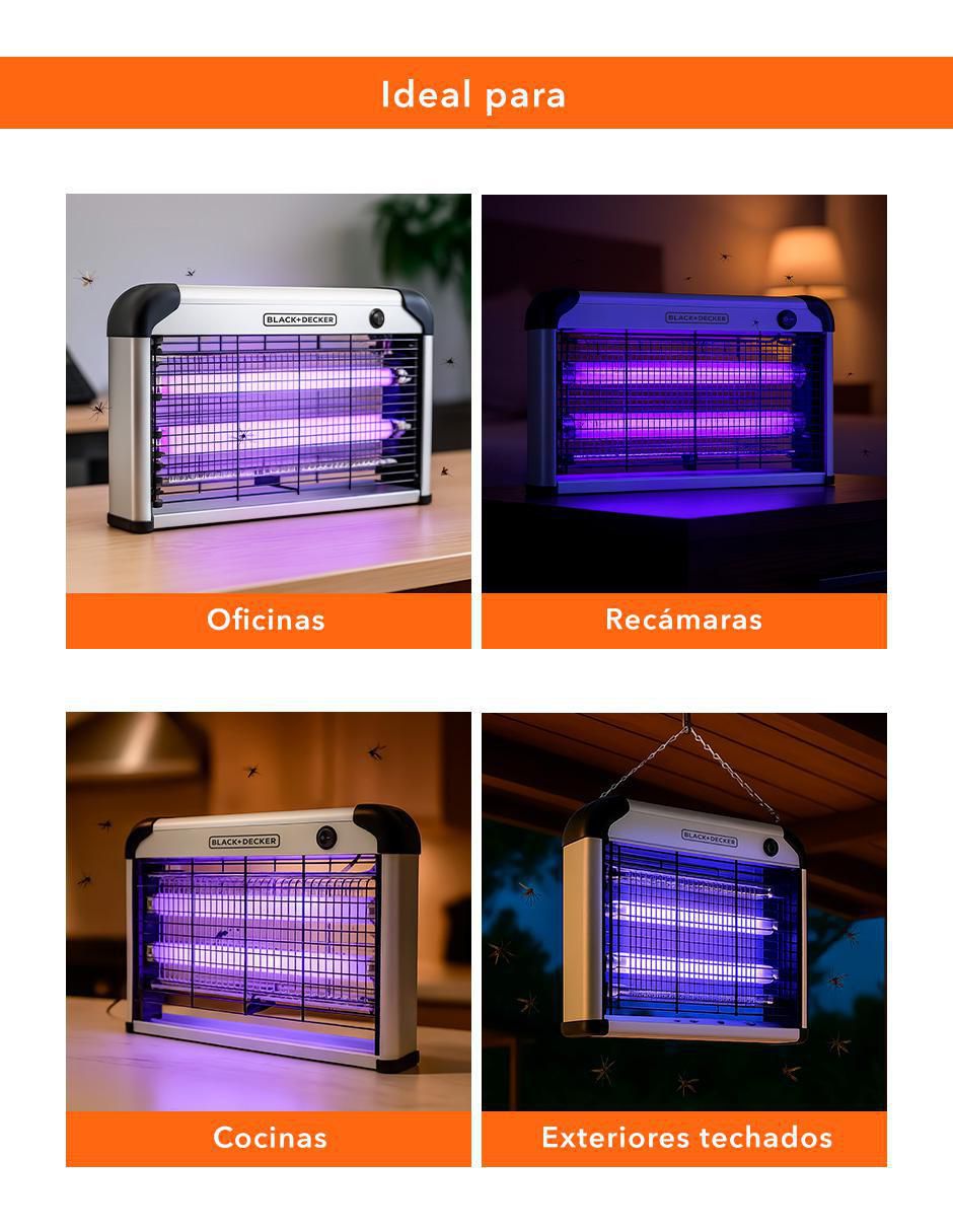 Lámpara led Exterminador 6