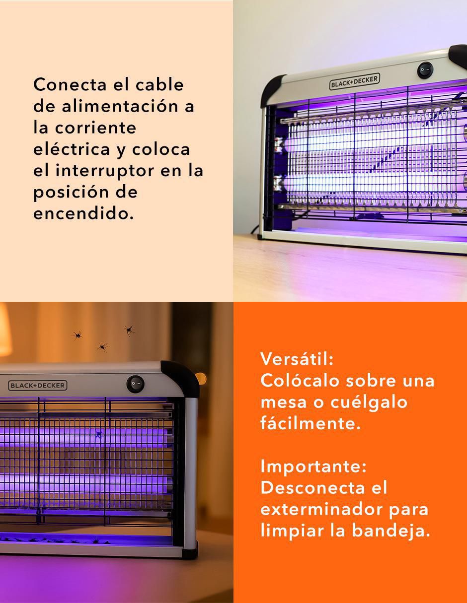 Lámpara led Exterminador 7