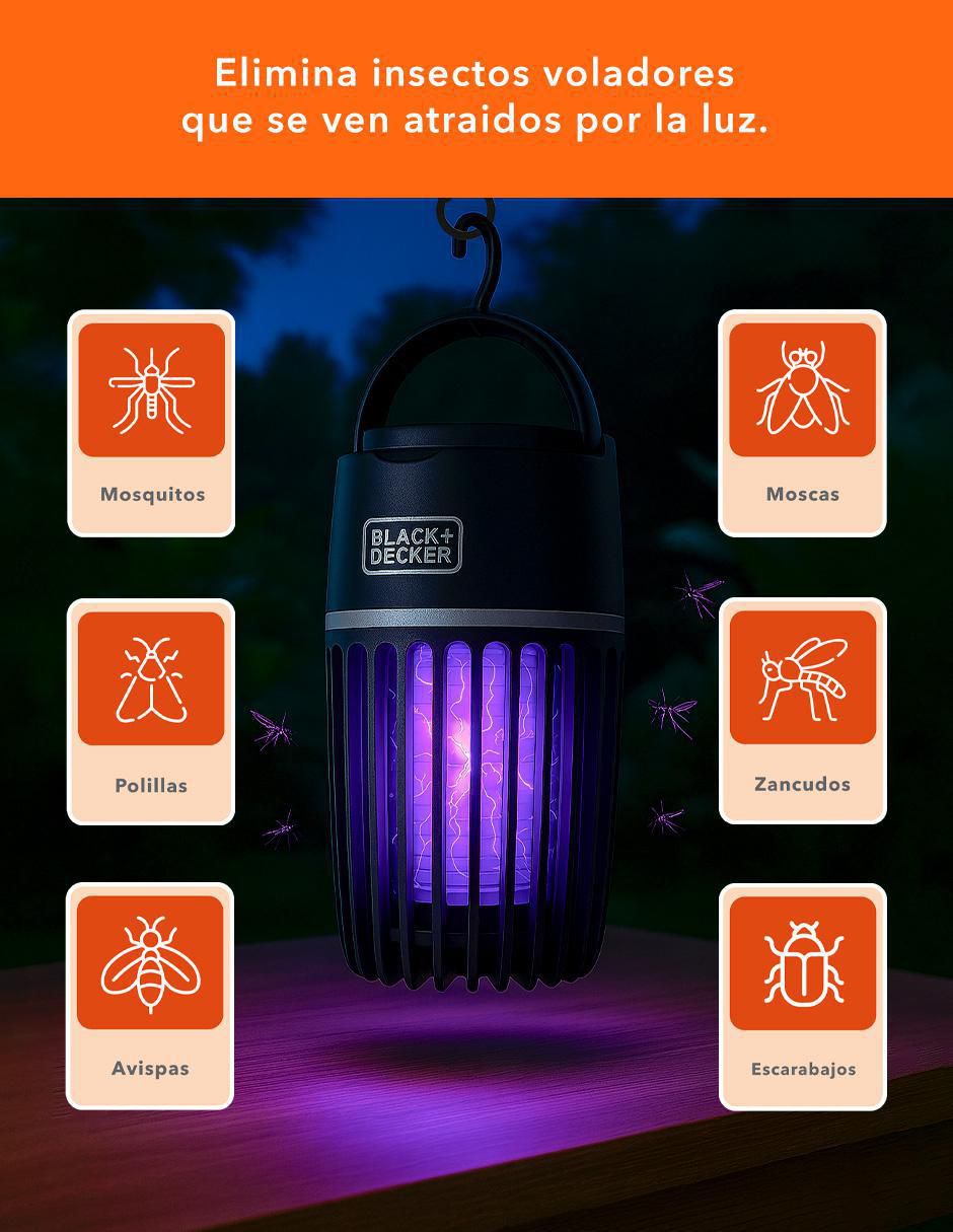 Lámpara led Exterminador eléctrico 4