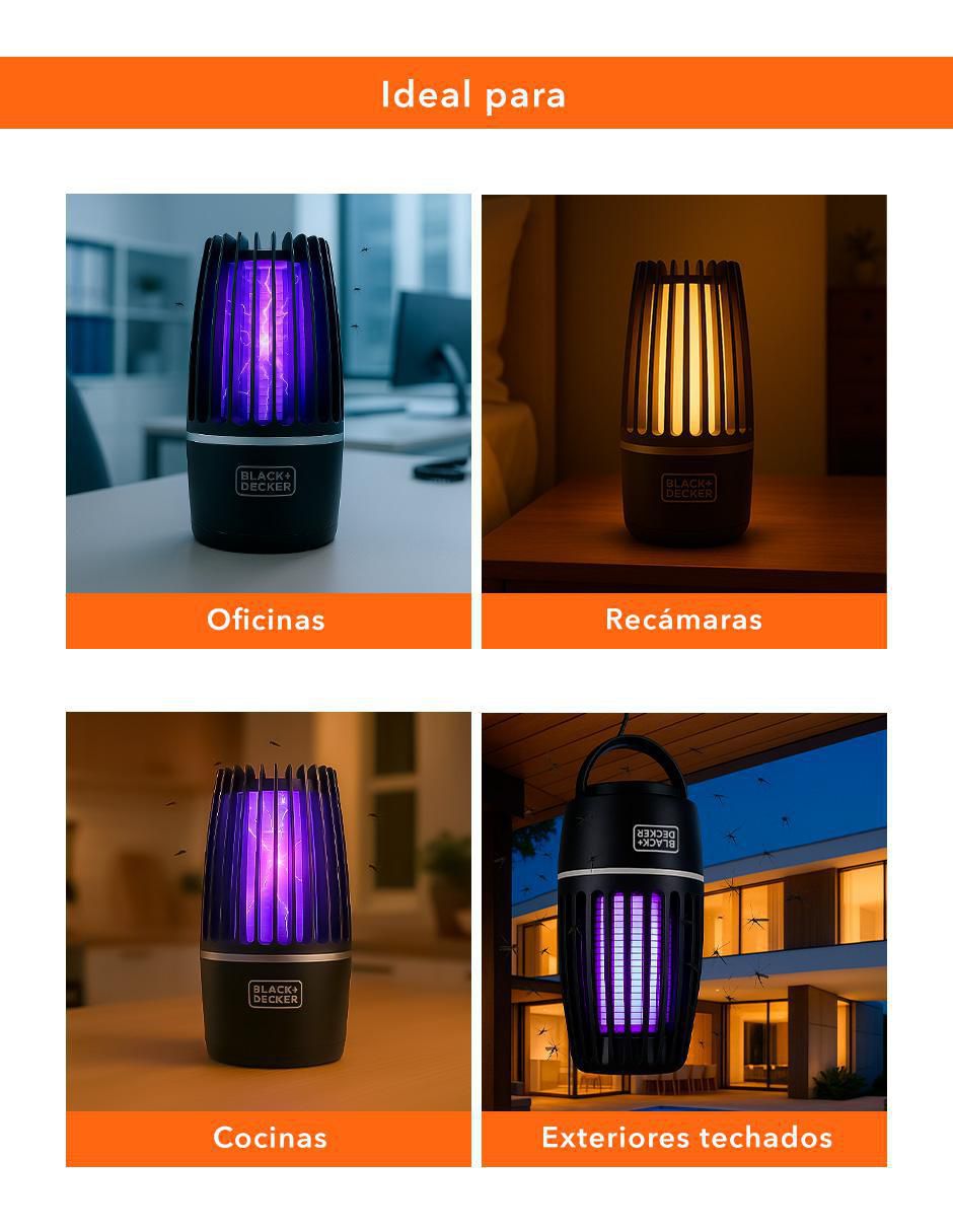 Lámpara led Exterminador eléctrico 6