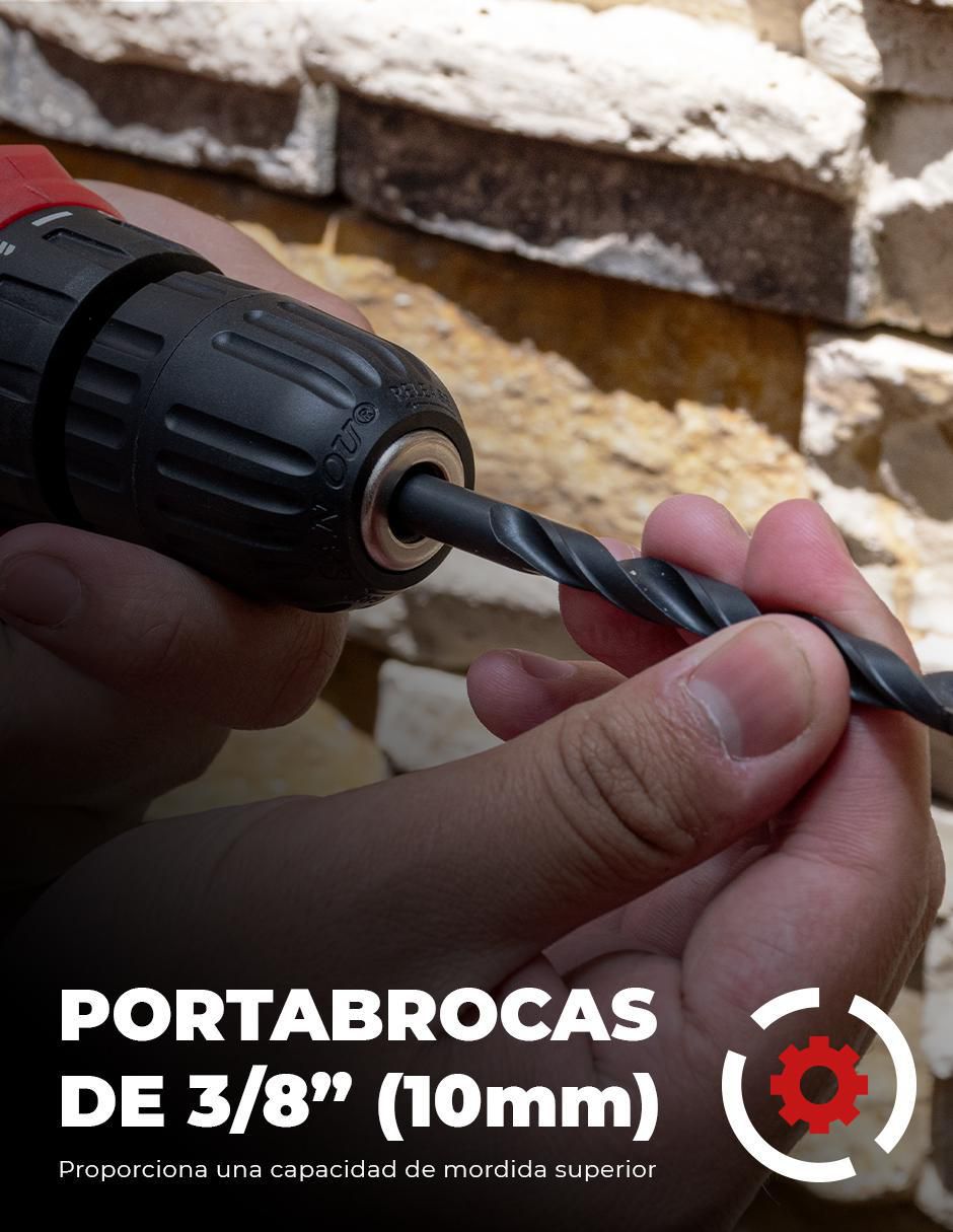 Taladro inalámbrico ezlcd38-cb2 de 20 V 5