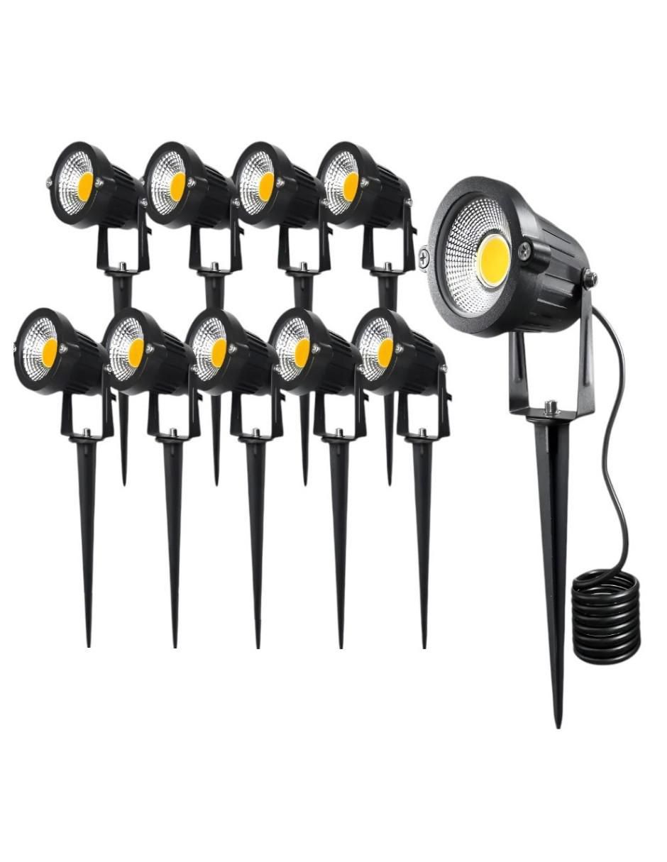 Set lámparas LED 10 piezas