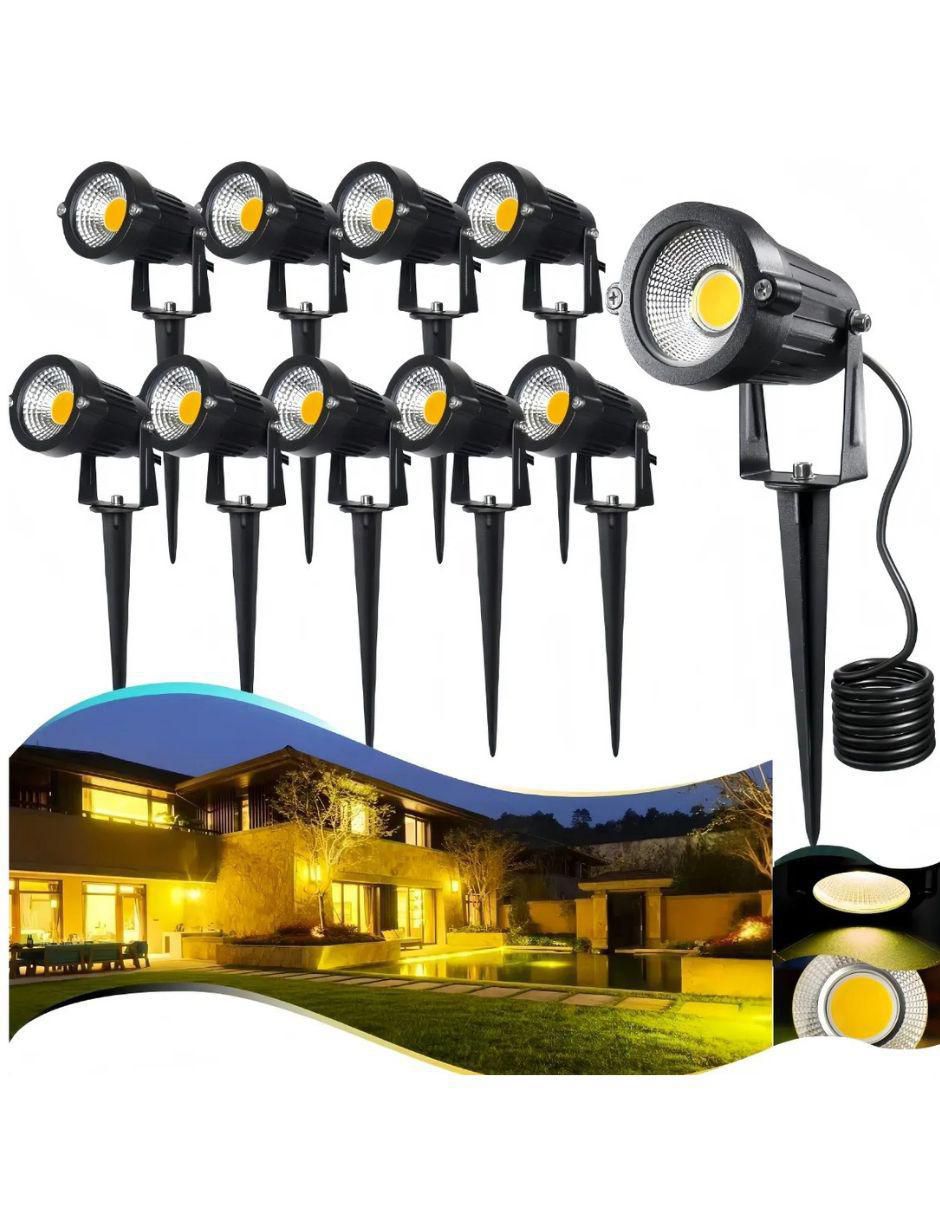 Set lámparas LED 10 piezas 3