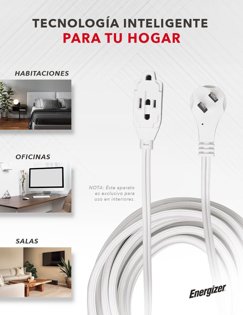 Extensión eléctrica 10 m 3