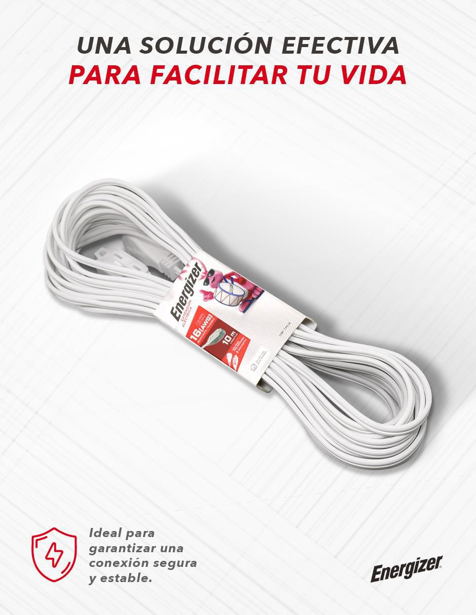 Extensión eléctrica 10 m 7