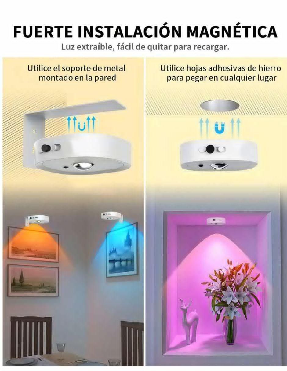 Set lámparas led 3 piezas 2