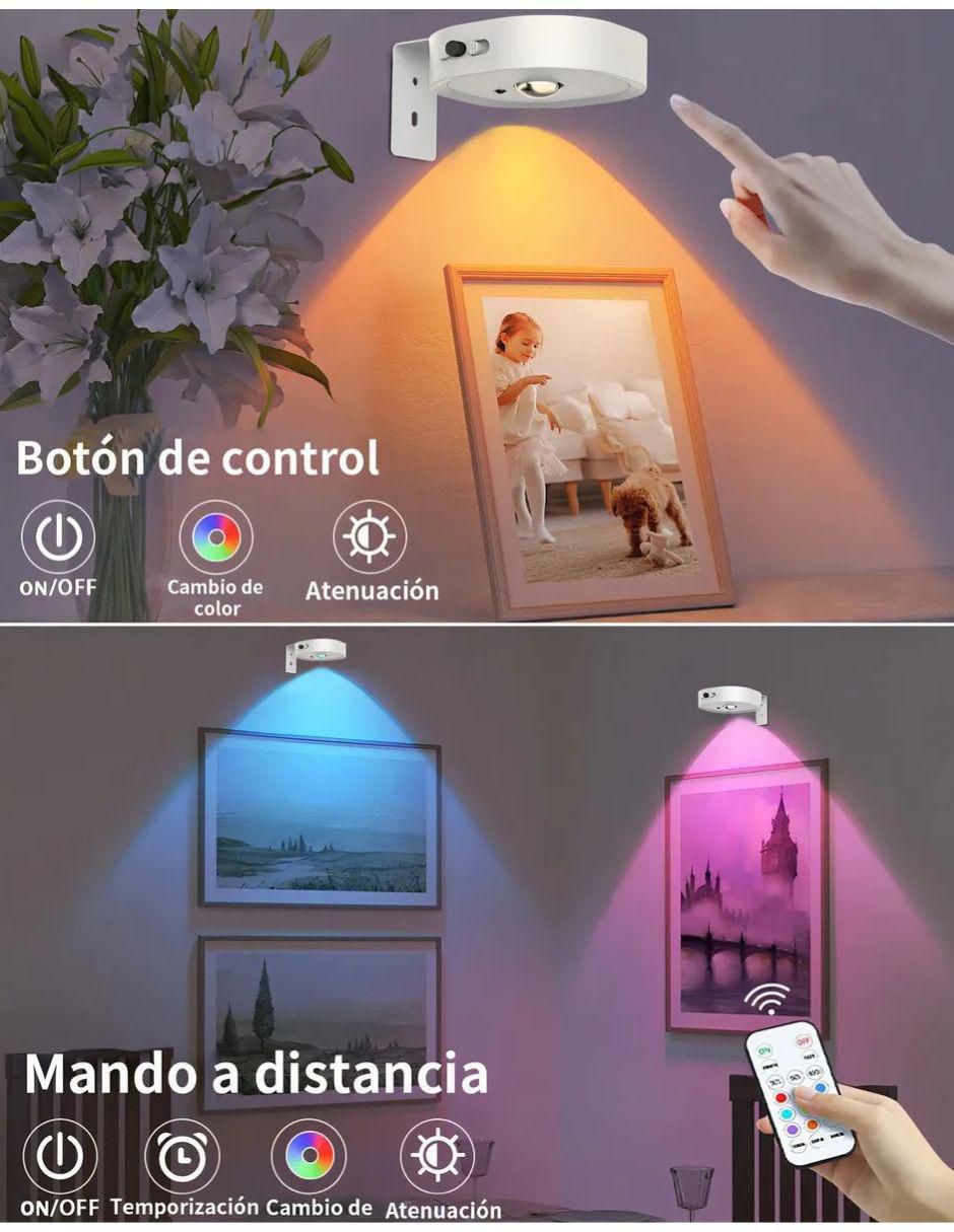 Set lámparas led 3 piezas 3