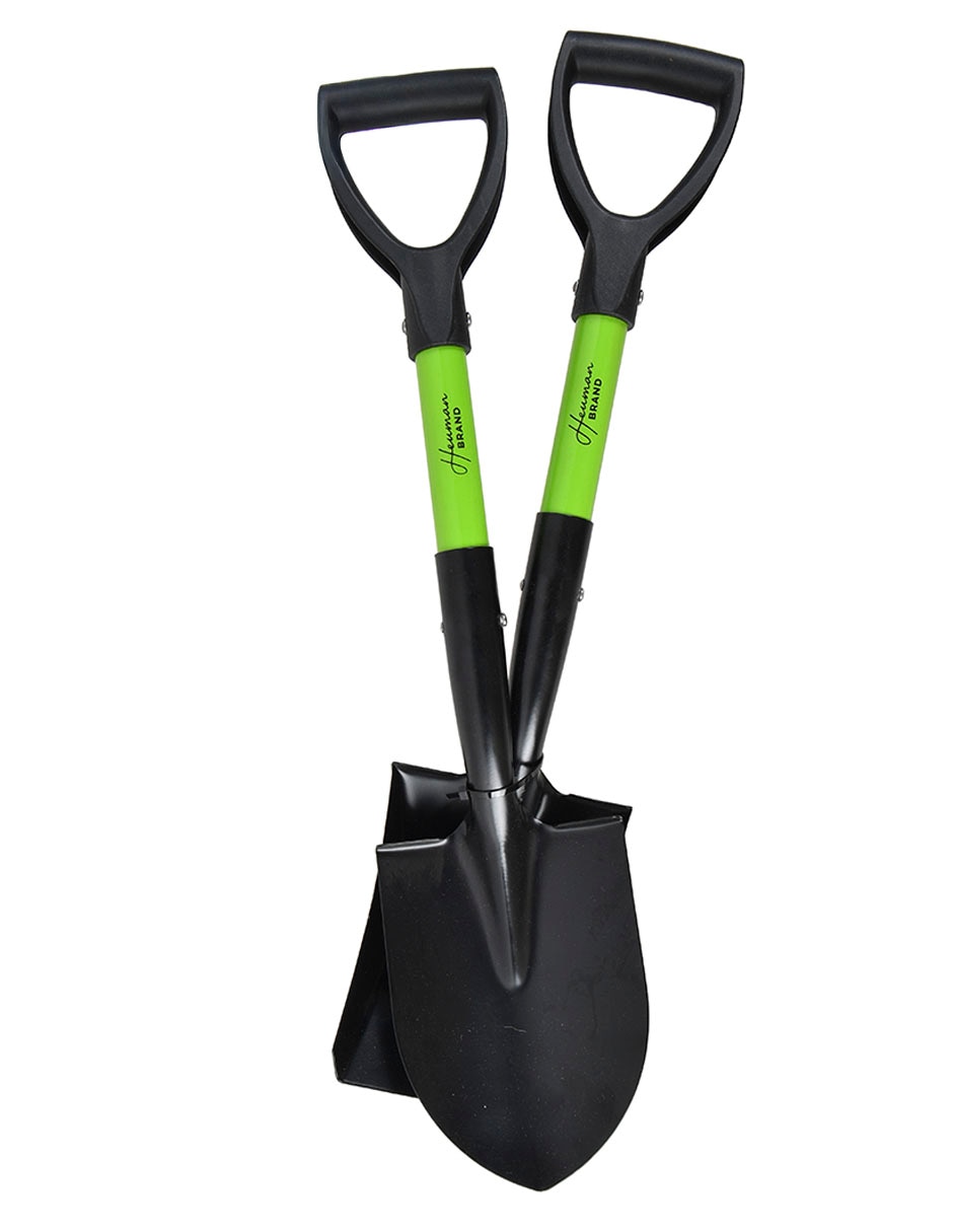 Set palas de jardineria de acero 2