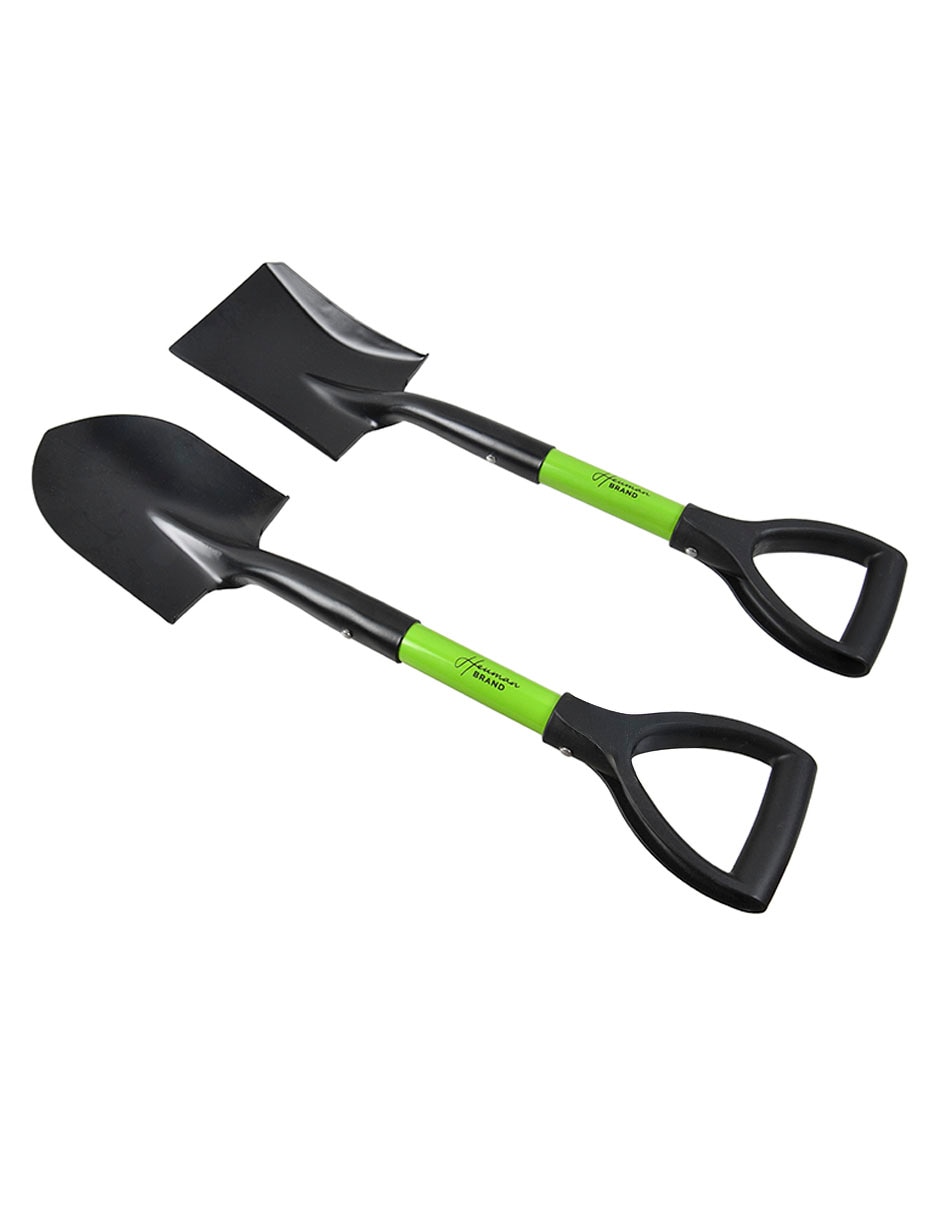 Set palas de jardineria de acero 6