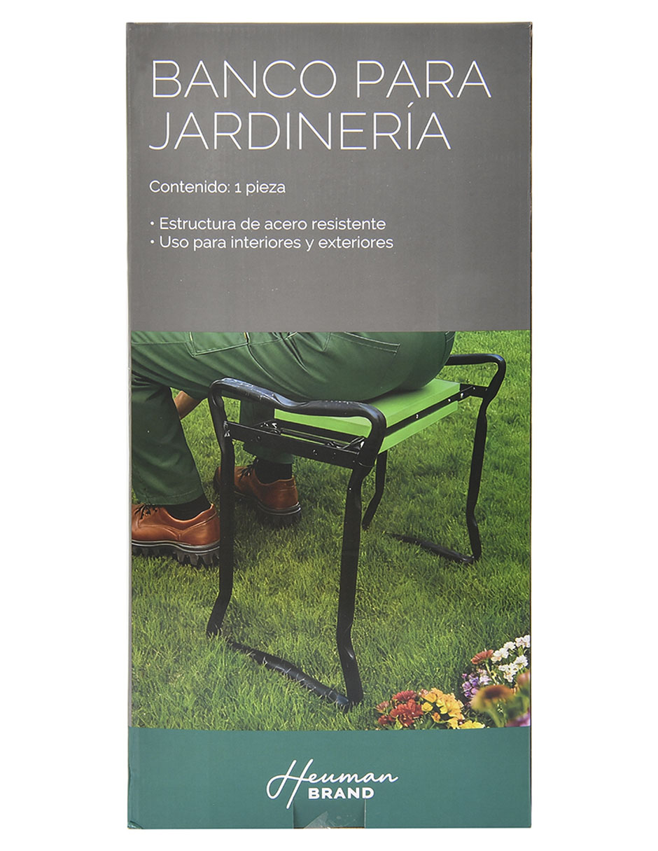 Banco Jardinería de acero inoxidable 7