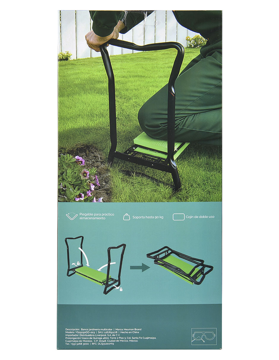 Banco Jardinería de acero inoxidable 9