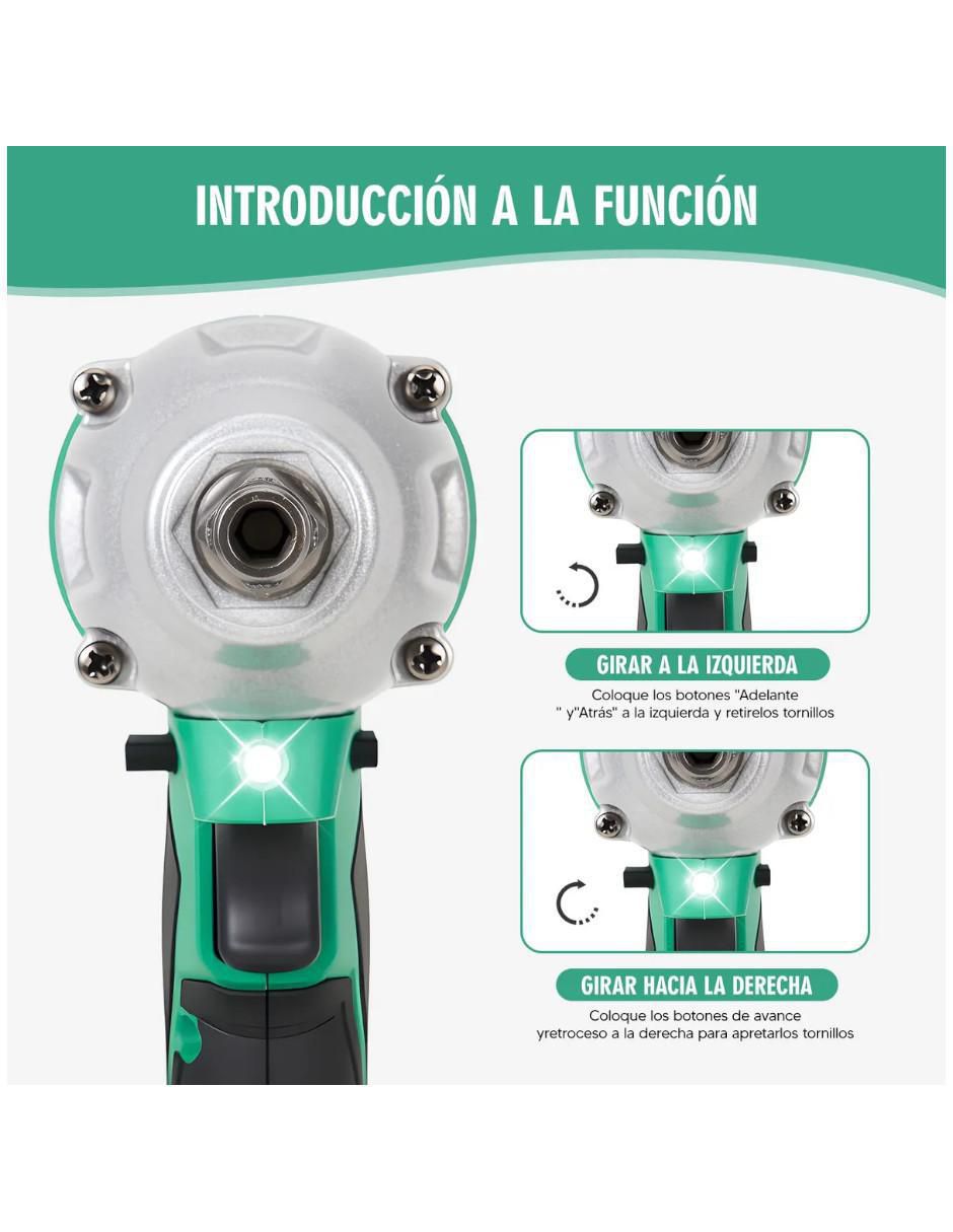 Taladro y taladro de impacto inalámbrico de 110-220 V 3