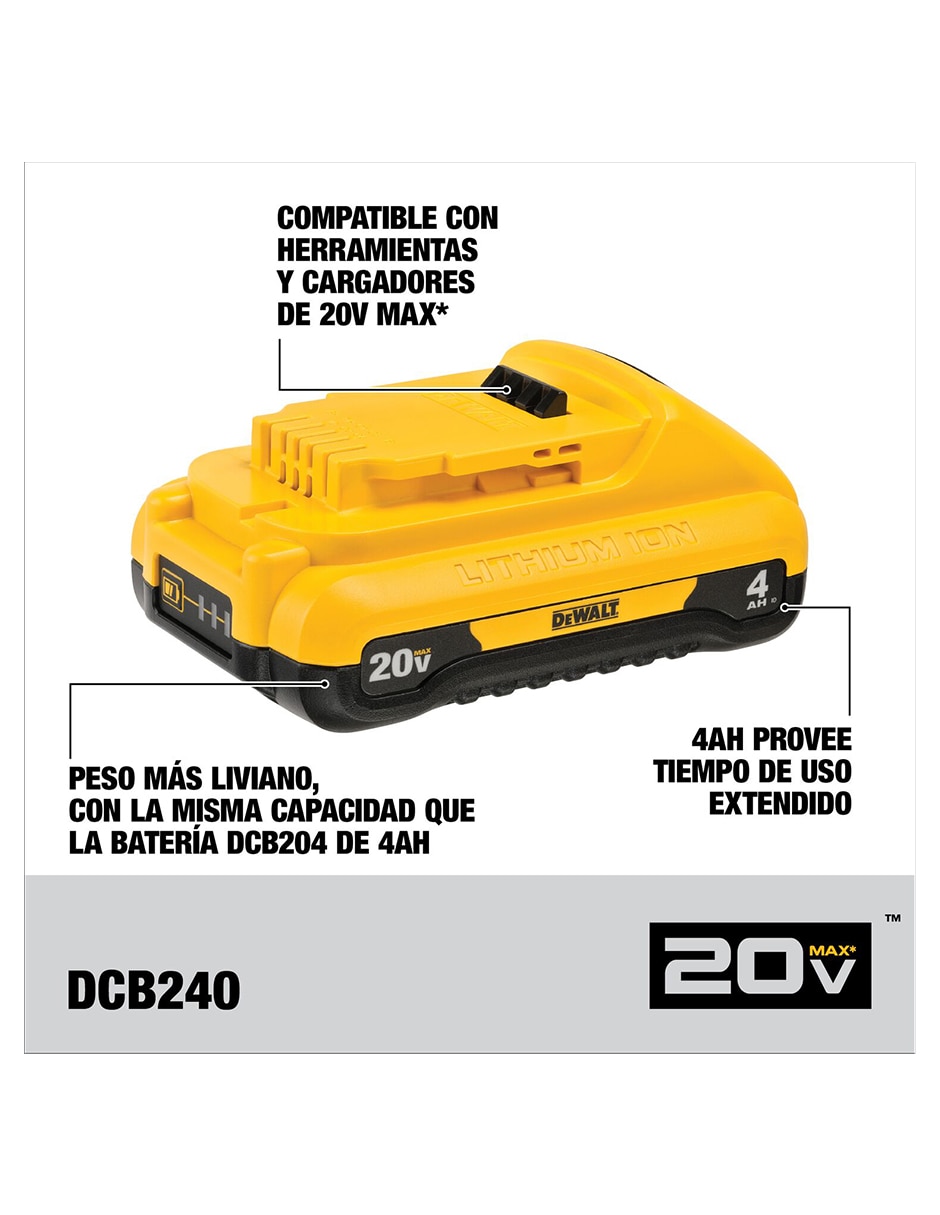 Cargador de batería de 20 w AC DCB118YY 3