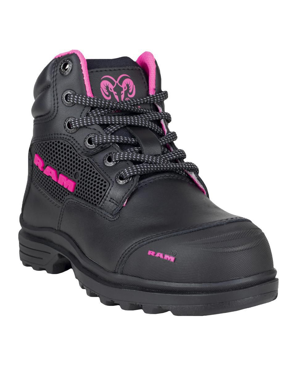 Bota industrial de cuero