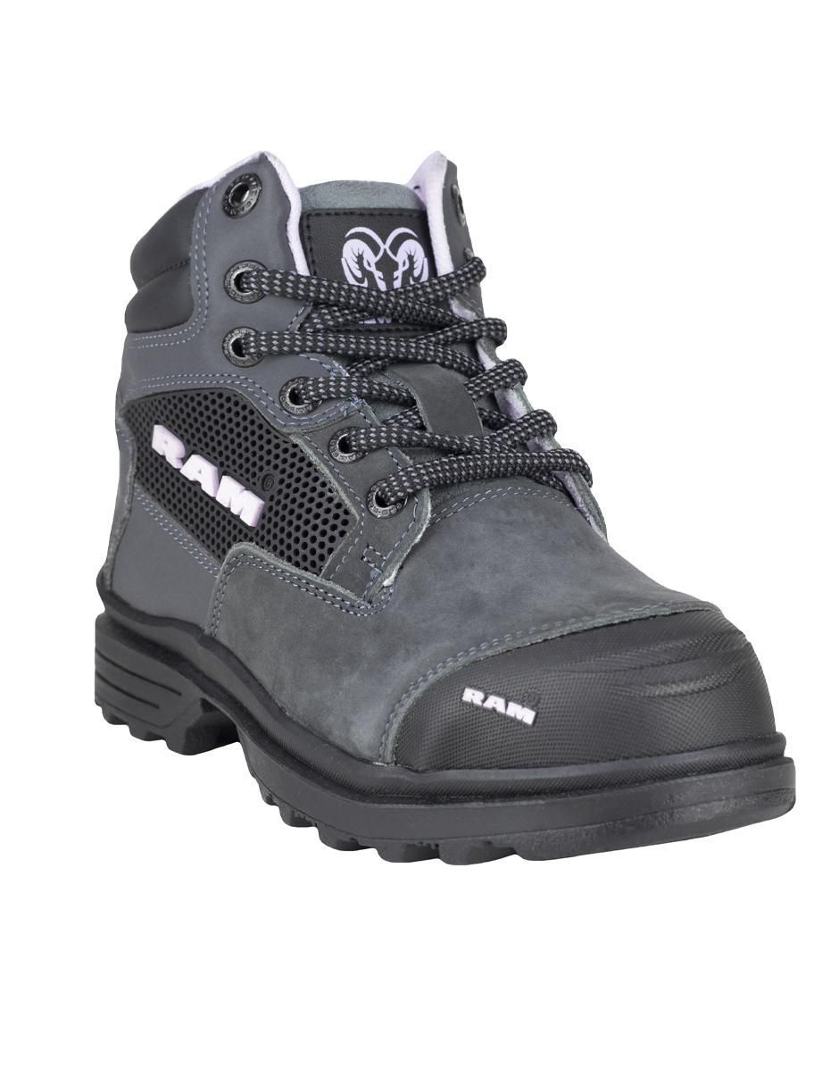 Bota industrial de cuero
