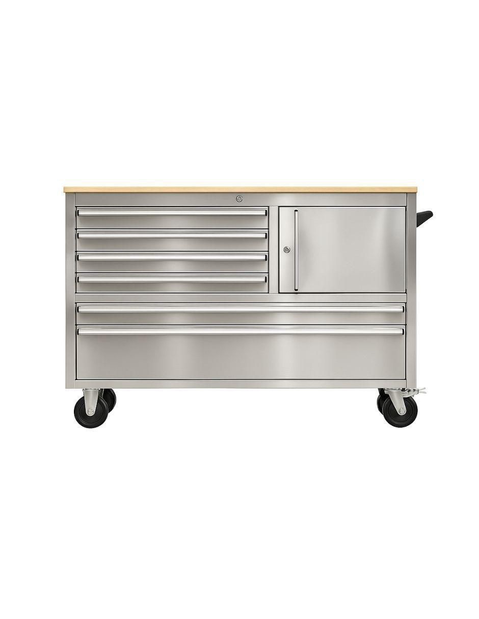 Gabinete armable de acero inoxidable