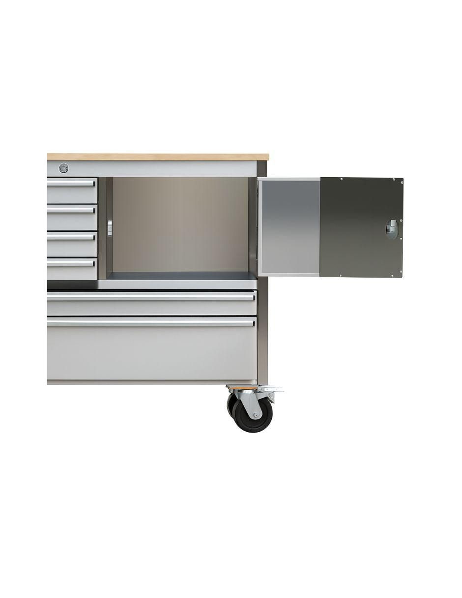 Gabinete armable de acero inoxidable 3
