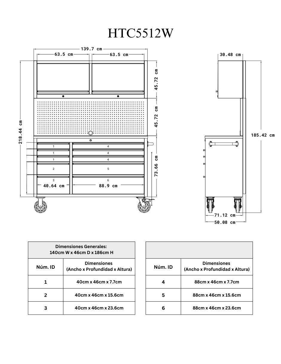 Gabinete armable de acero inoxidable 15