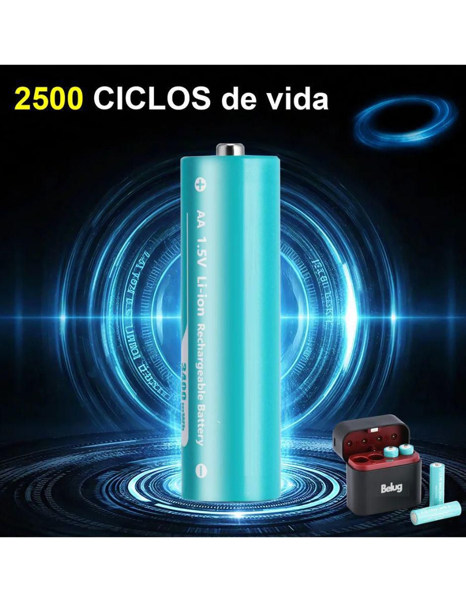 Cargador de pilas de 35 W USB + USB tipo 4