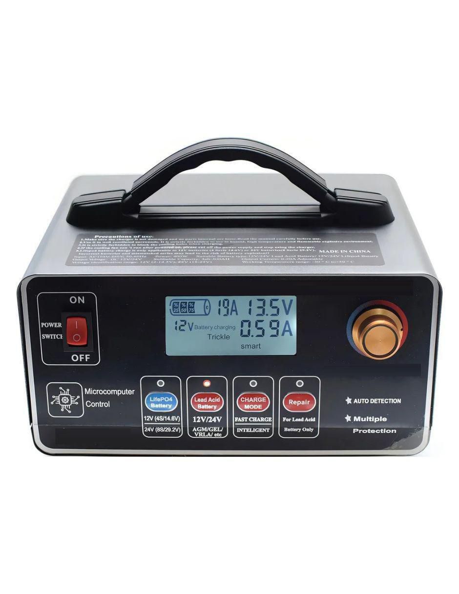 Cargador de batería de 420 w pinza