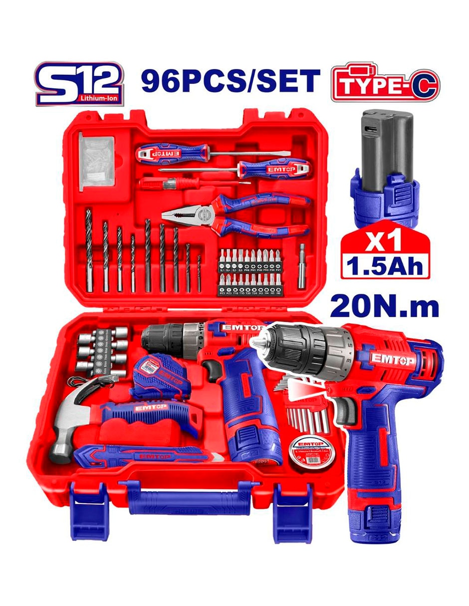 Kit herramienta eléctrica 3
