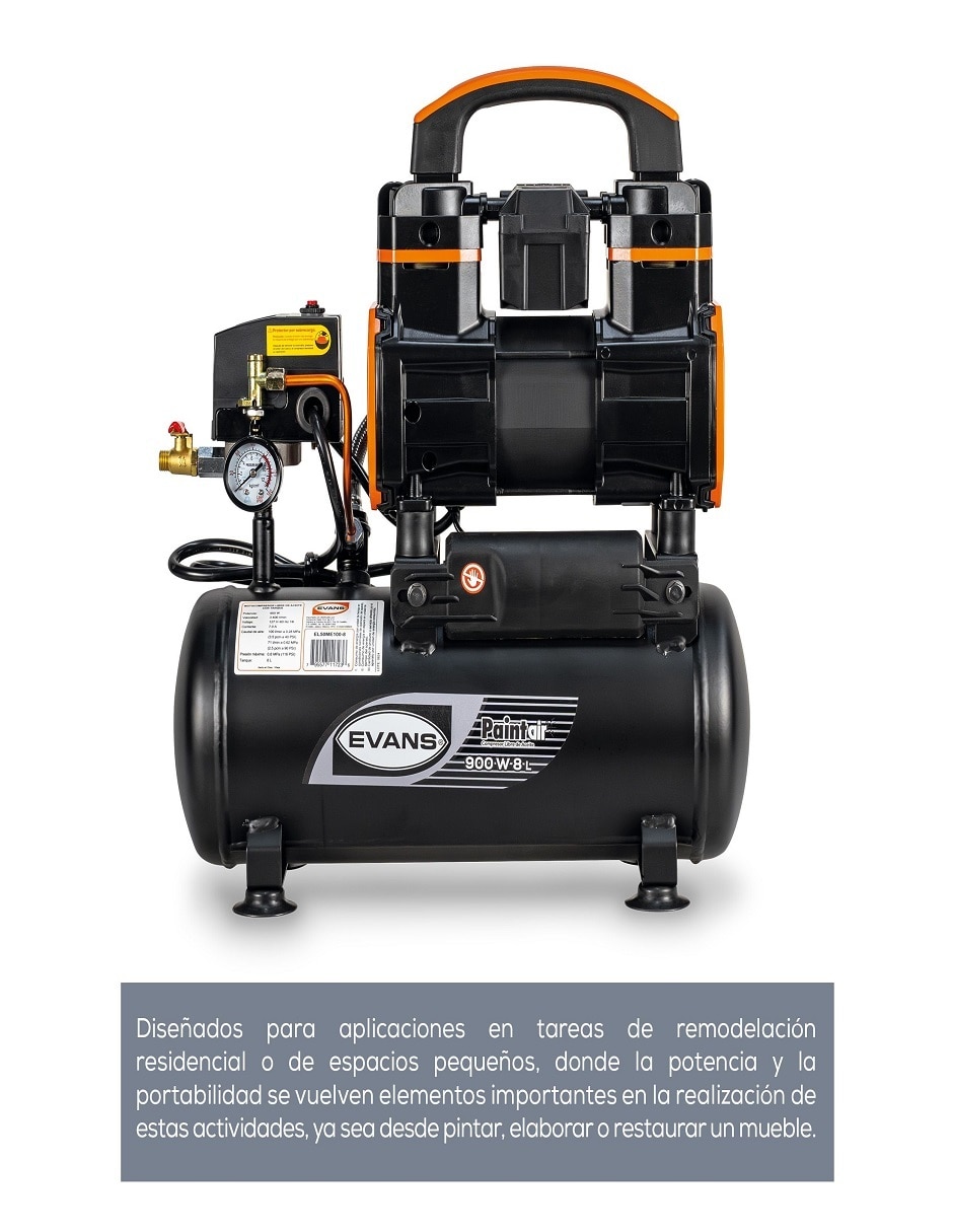 Compresor 9L 1 hp 2
