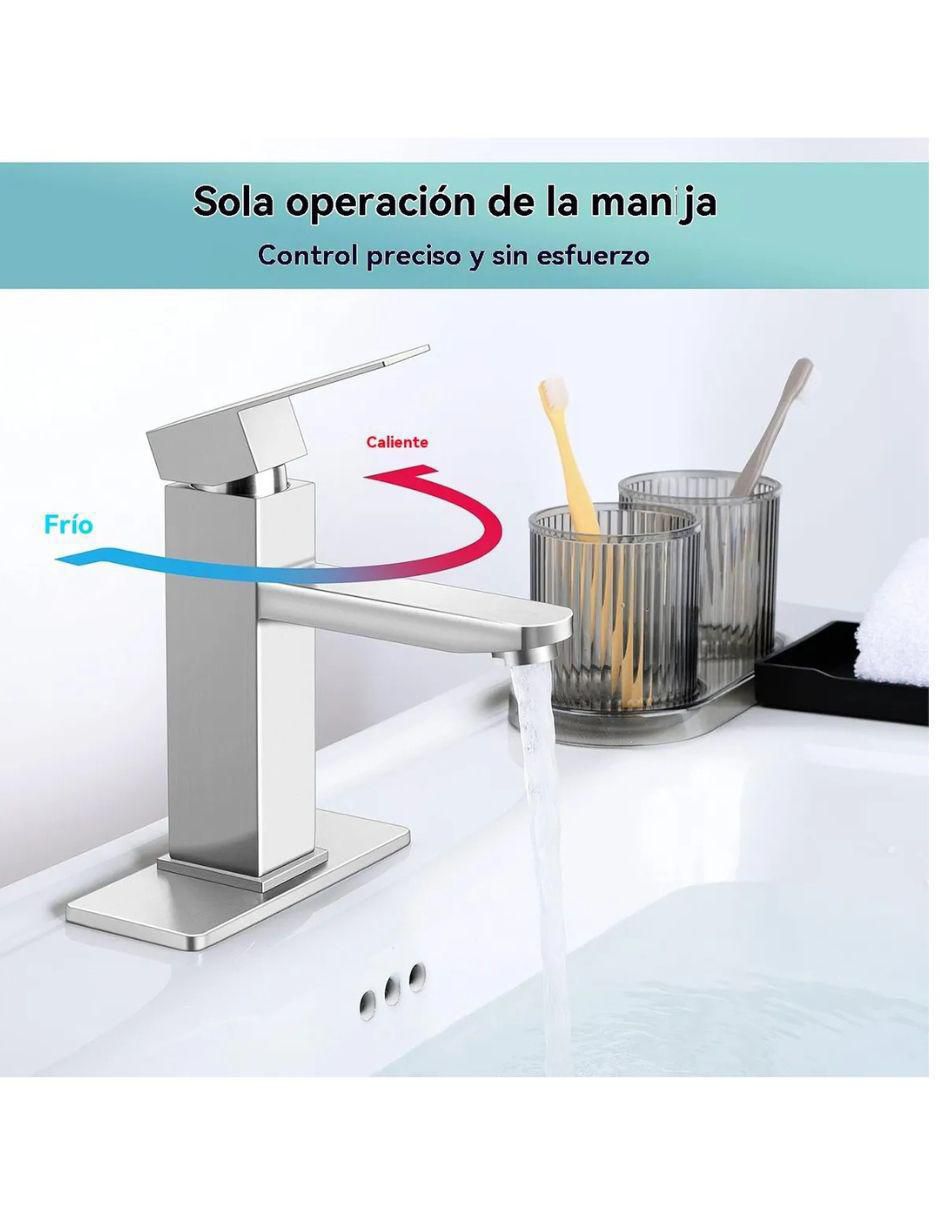 Llave mezcladora para baño 4