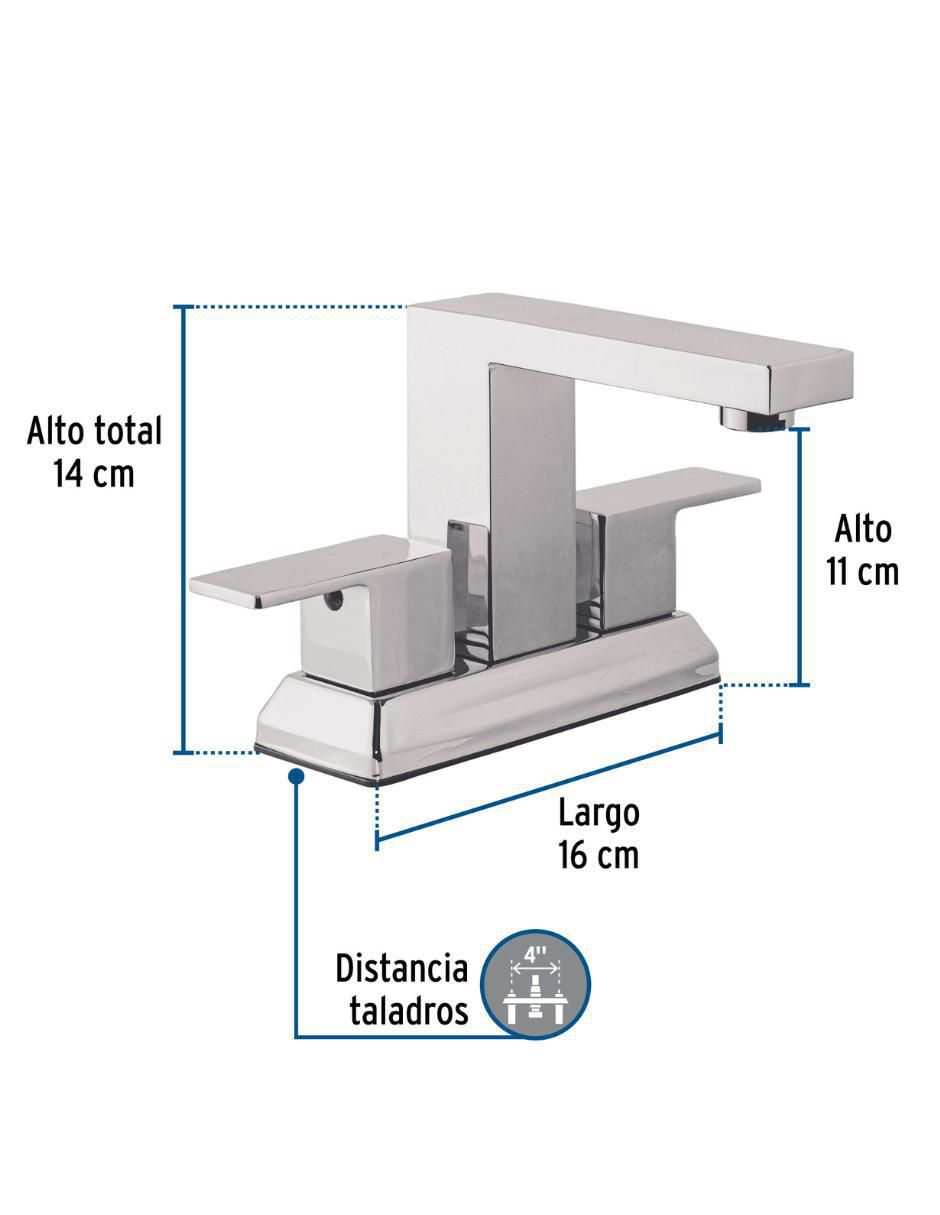 Llave mezcladora para baño 3