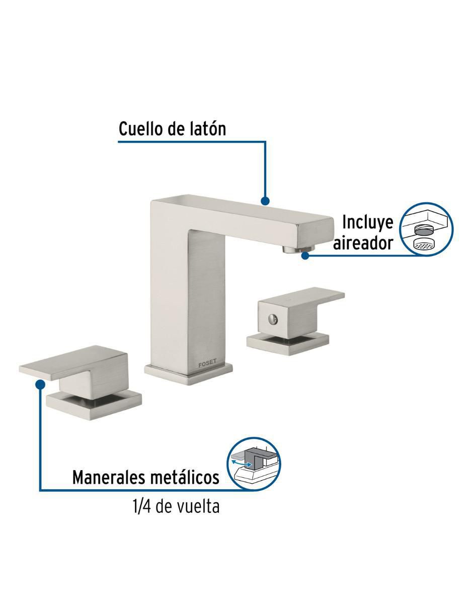 Llave mezcladora para baño Kubo 2