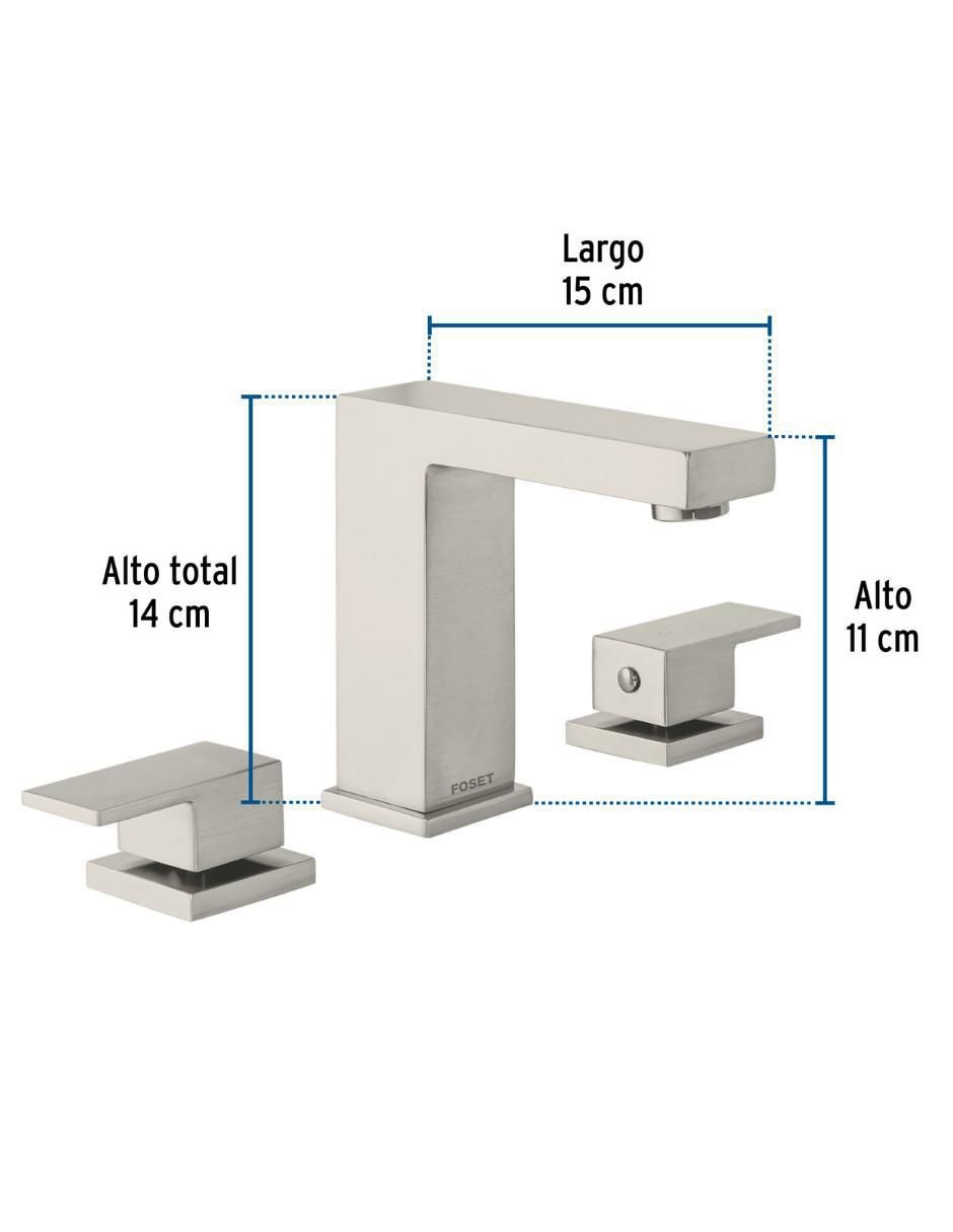 Llave mezcladora para baño Kubo 3