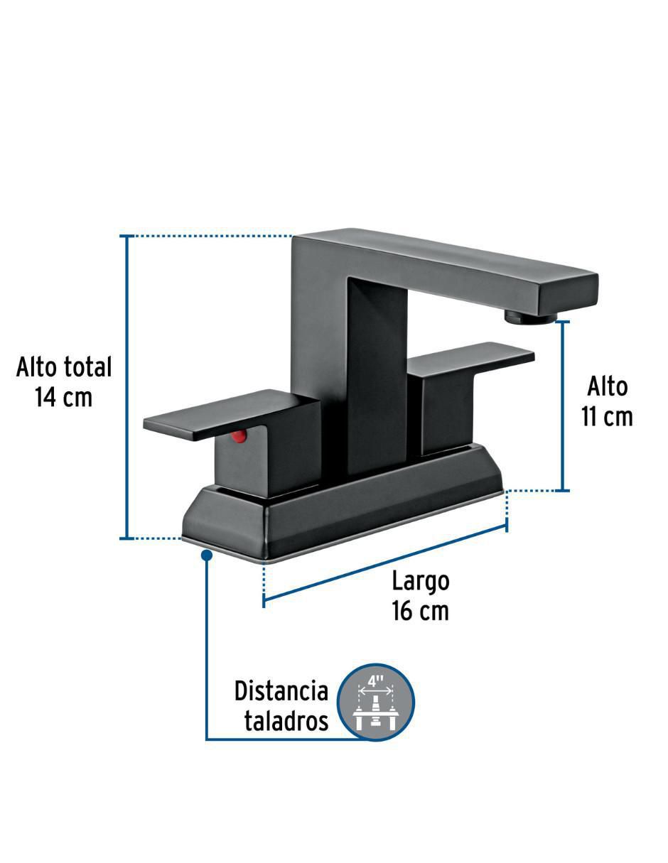 Llave mezcladora para baño Kubo 3