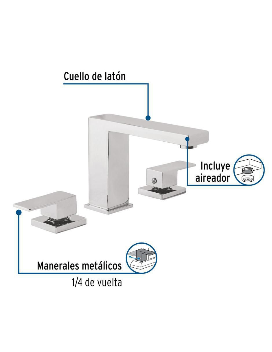 Llave mezcladora para baño Kubo 2