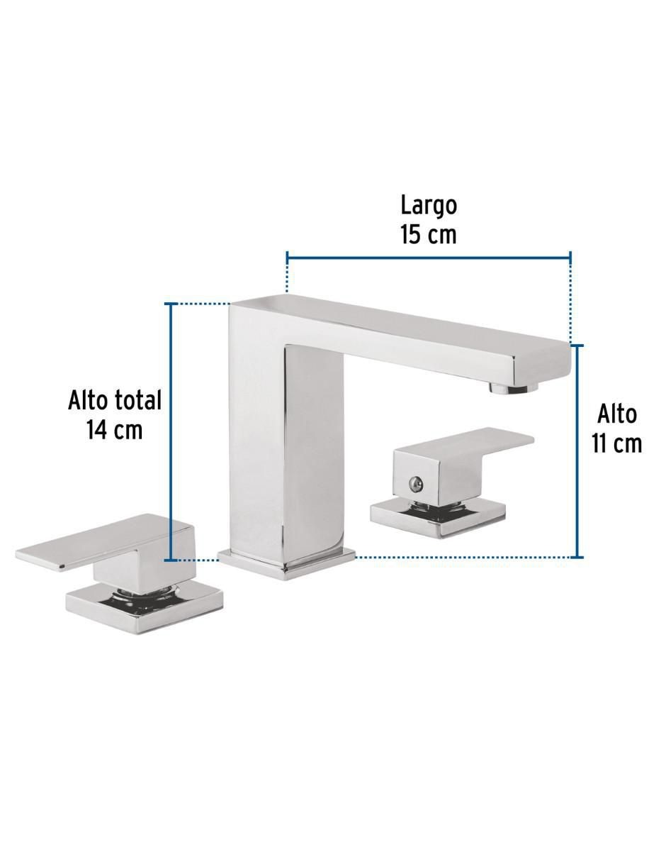 Llave mezcladora para baño Kubo 3