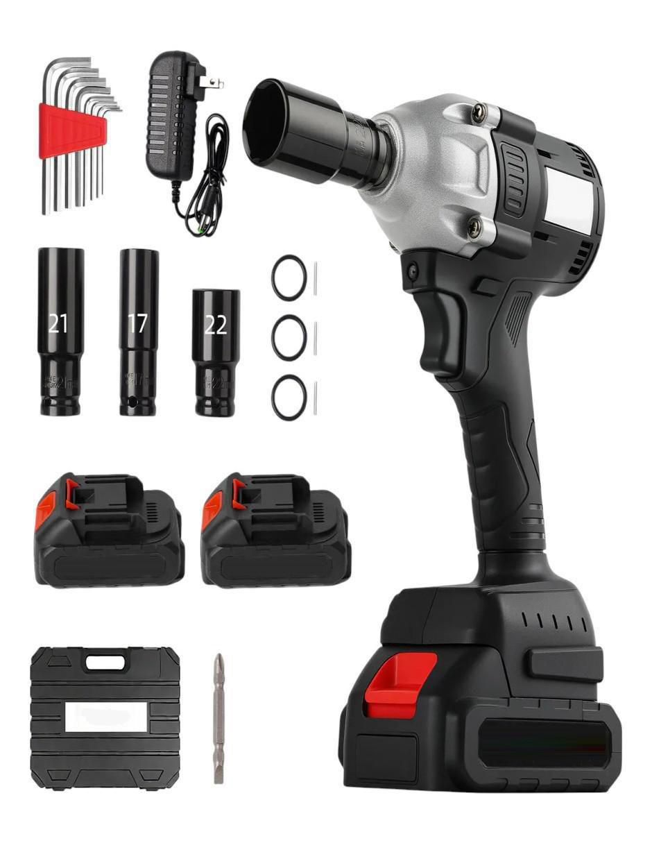 Kit taladro y llave de impacto inalámbrico de 48 V