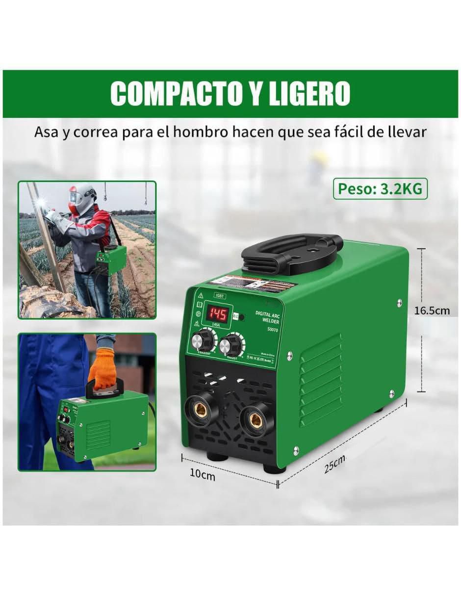 Soldadora completa 140 A 4