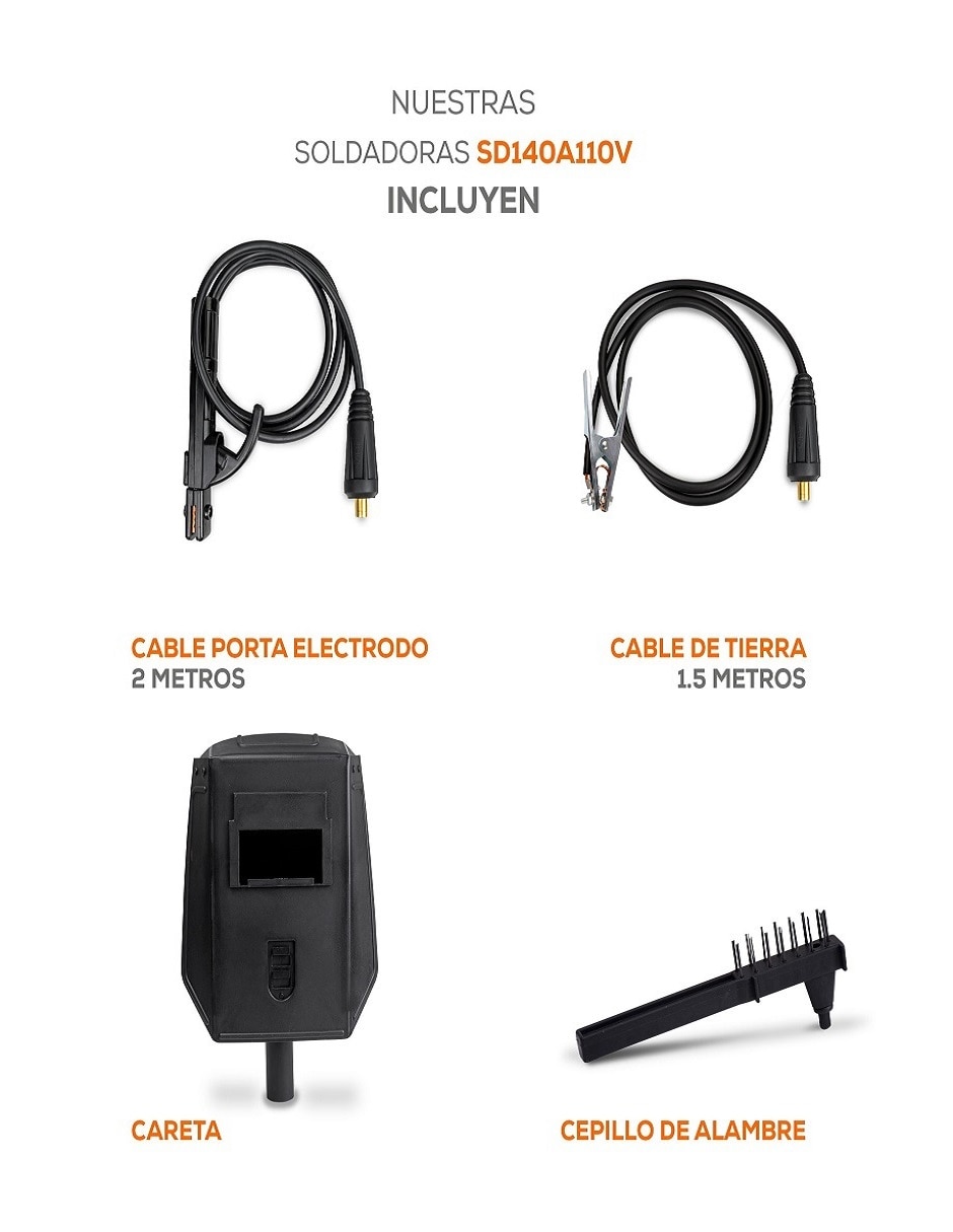Soldadora SD140A110V 50 A 3