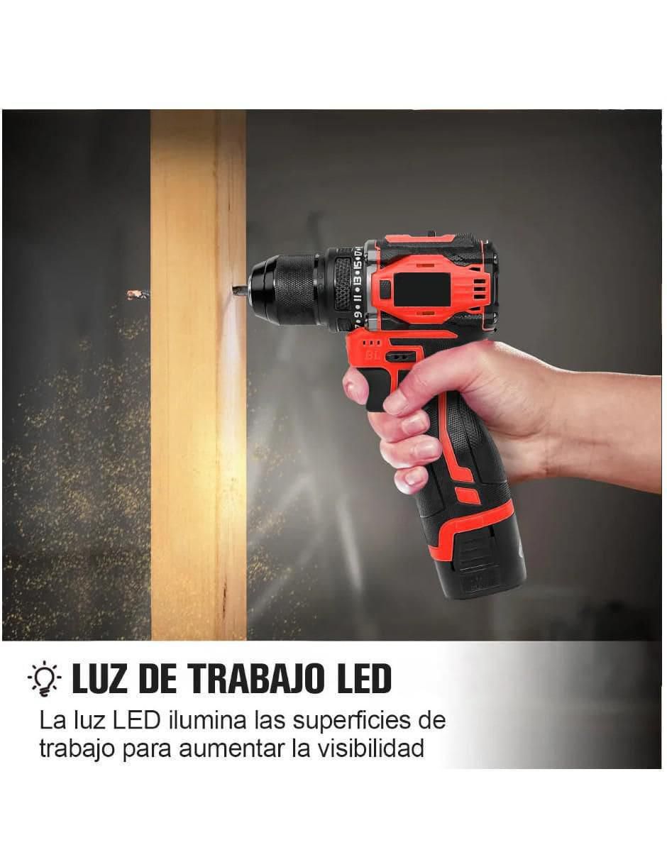 Taladro y brocas inalámbrico Compacto de 127 V 2