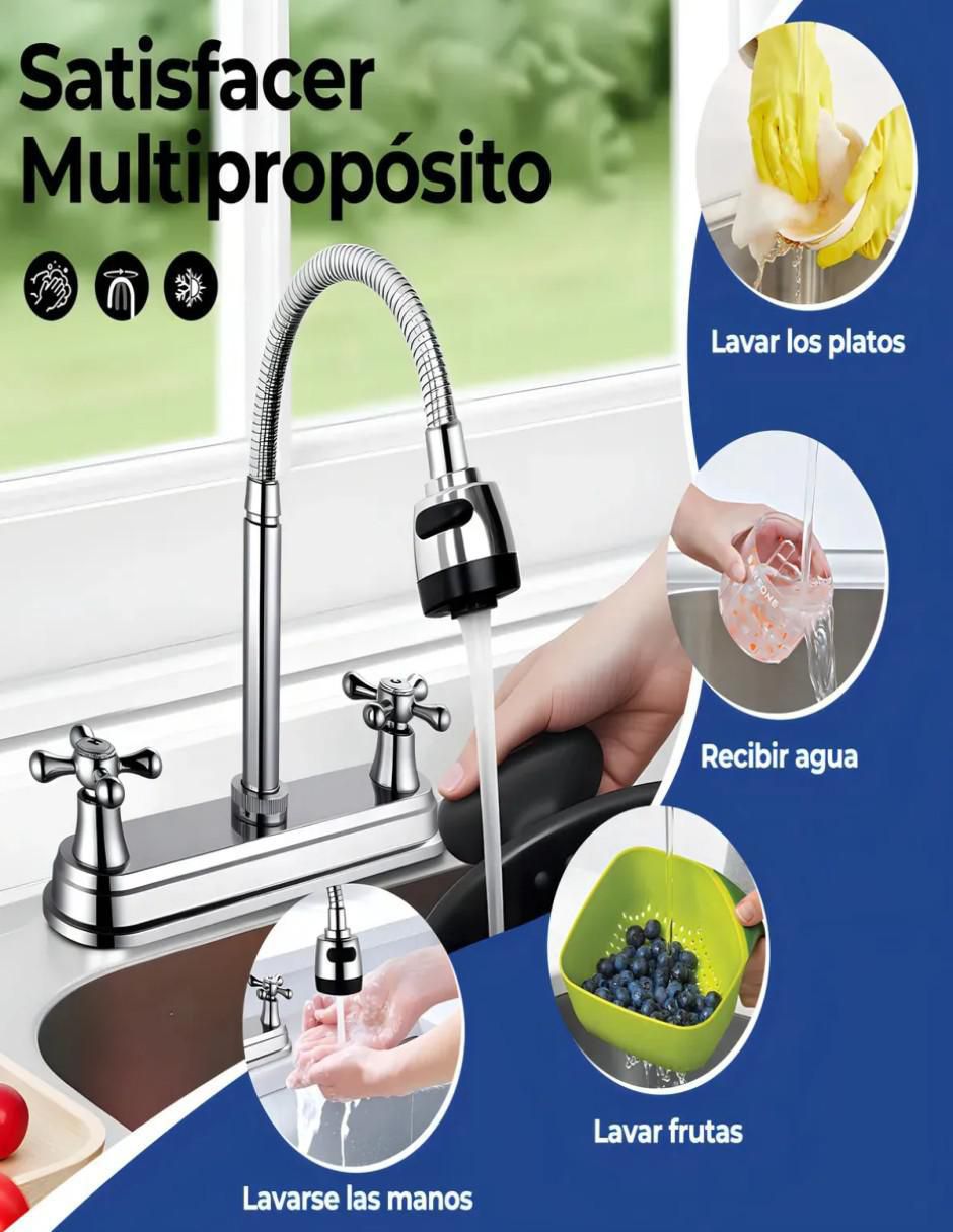 Llave mezcladora para cocina 5