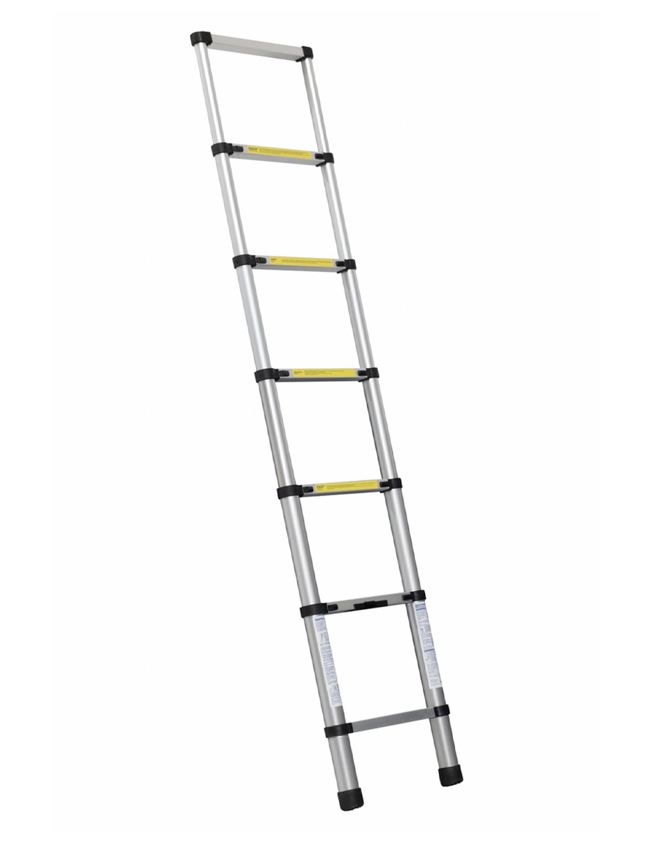Escalera telescópica de aluminio